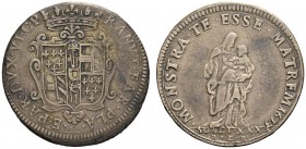 MONETE ITALIANE
PIACENZA
Ranuccio II Farnese, 1646-1694. Quarantano 1673. Ar gr. 8,01 RANVT FAR PLA E PAR DVX VI C P Stemma coronato. Rv. MONSTRA TE...