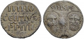 MONETE ITALIANE
ROMA
Innocenzo IV (Sinibaldo Fieschi), 1243-1254. Bolla plumbea. Æ e Pb gr. 29,69 mm 39,5 INNO CENTIVS PP III Nel campo in tre righe...