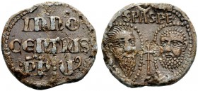 MONETE ITALIANE
ROMA
Innocenzo V (Pierre de Tarentaise), 1276. Bolla plumbea. Æ e Pb gr. 37,32 mm 36,5 INNO CENTIVS PP Nel campo in tre righe. Simil...
