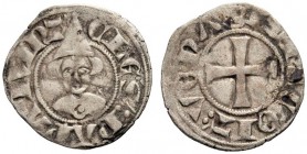 MONETE ITALIANE
ROMA
Clemente V (Bertrand de Goth), 1305-1314. Ponte della Sorga. Denaro paparino. Ar gr. 0,74 CLES PAPA QVINT Busto mitrato frontal...