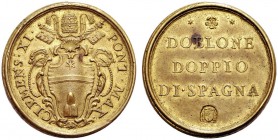 MONETE ITALIANE
ROMA
Clemente XI (Gianfrancesco Albani), 1700-1721. Peso monetale. Æ gr. 26,78 mm 32. Raro. SPL Probabile opera dell’Hamerani. Inter...