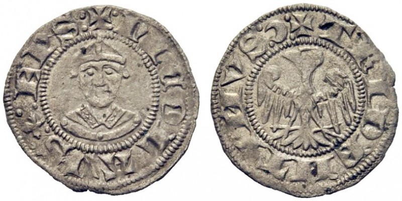 MONETE ITALIANE
TRENTO
Nicolò da Brno, 1338-1347. Quattrino (quarto di grosso)...