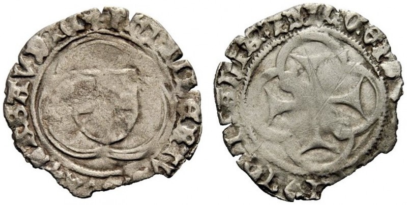 MONETE SAVOIA
Filiberto I, il Cacciatore, 1472-1482. Mezza Parpagliola. Ar gr. ...