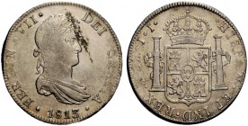 MONETE STRANIERE
MESSICO
Ferdinando VII, 1808-1821. 8 Reales 1813, JJ. Ar gr. 26,84. Cal. 555; KM#111. BB/SPL