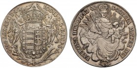 MONETE STRANIERE
UNGHERIA
Giuseppe II, 1765-1790. Tallero 1783, Kremnitz. Ar gr. 27,93. Dav. 1168B; KM#395.1. SPL
