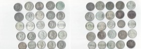 LOTTI STRANIERE
Lotto di n. 25 Monete in argento estere. Si segnala n. 1 moneta russa e n. 5 monete della Romania. Da esaminare. Da BB a q. FDC