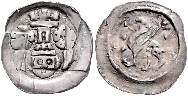 Münzen Erzbistum Salzburg Wladislaus von Schlesien 1265 - 1270
 Friesacher Pfen...