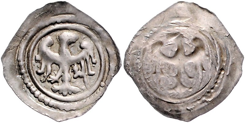 Münzen Erzbistum Salzburg Wladislaus von Schlesien 1265 - 1270
 Friesacher Pfen...