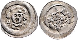 Münzen Erzbistum Salzburg Friedrich II. von Walchen 1270 - 1284
 Pfennig o. J. Salzburg. 0,78g. Pr. 33 vz