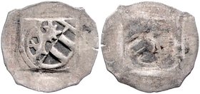 Münzen Erzbistum Salzburg Pilgrim II. von Puchheim 1365 - 1396
 Pfennig o. J. Salzburg. 0,39g. Pr. 47 ss