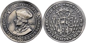Münzen Erzbistum Salzburg Siegmund I. von Volkersdorf 1452 - 1461
 Pfennig o. J. Salzburg. 0,38g. Pr. 50 ss