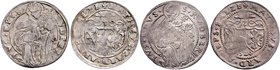 Münzen Erzbistum Salzburg Matthäus Lang von Wellenburg - 09. Juni 1519 - 30.März 1540
 Lot 2 Stück Zehner 1521, 1524 Salzburg. HZ240, 242 ss