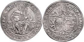 Münzen Erzbistum Salzburg Johann Jakob Khuen von Belasi-Lichtenberg - 28. November 1560 - 14. Mai 1586
 Taler 1564 Salzburg. 28,77g. HZ610 ss/vz