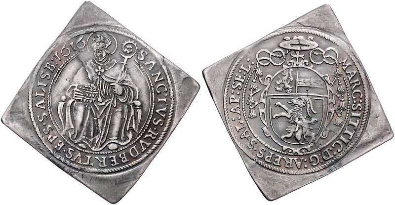 Münzen Erzbistum Salzburg Markus Sittikus Graf von Hohenems - 18. März 1612 - 9....