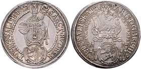 Münzen Erzbistum Salzburg Paris Graf Lodron - 13. November 1619 - 15. Dezember 1653
 Taler 1652 Salzburg. 28,34g. HZ 1503 vz