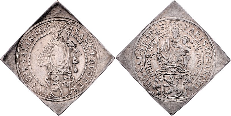 Münzen Erzbistum Salzburg Paris Graf Lodron - 13. November 1619 - 15. Dezember 1...