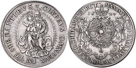 Deutschland vor 1871 Bayern
Maximilian I. 1598 - 1651 1/2 Taler 1627 München. 14,14g. Hahn 104, Witt. 910 vz/f.vz