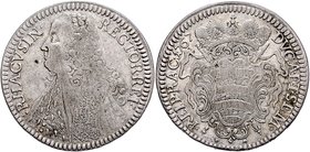 Kroatien Ragusa
 Tallero Rettorale 1767 Dubrofnik. 28,12g. Dechant p. 188. Dav. 1639 ss