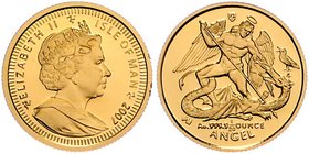 Man Elisabeth II. 1952 - heute
 1/20 Unze 2007 1,61g. KM 393 PP