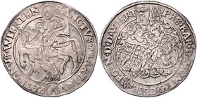 Niederlande Horn
Philipp von Montmorency 1540-1568 Taler o.J sogenanter Bettlertaler. 27,74g, etwas rissiger Schrötling. Dav. 8679 ss