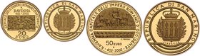 San Marino Republik
 20+50 Euro 2002 ges. 22,58g PP