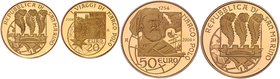San Marino Republik
 20+50 Euro 2004 ges. 22,58g PP