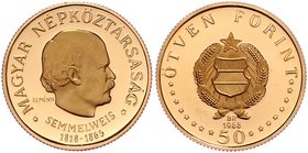 Ungarn
 50 Forint 1965 4,19g. KM 583 stgl.