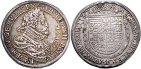 Rudolph II. 1576 - 1612
 Taler 1610 Hall. 28,45g. Dav. 3008 ss/vz