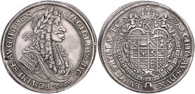 Leopold I. 1657 - 1705
 Taler 1690 IAN Graz. 27,89g. Her. 617 vz/vz+