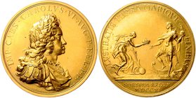 Franz Joseph I. 1848 - 1916
 20 Dukat 1716/1914 Imperator, Kaiser Karl VI., Mehrer des Reiches, frommer und glücklicher Vater des Vaterlandes. Nachde...