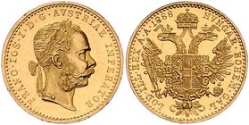 Franz Joseph I. 1848 - 1916
 Dukat 1888 Wien. 3,49g. Fr. 1247 vz/stgl.