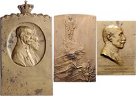 Franz Joseph I. 1848 - 1916
 LOT 3 Stück, diverse Medaillen ab 1902 ss - vz