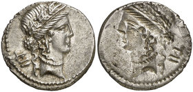 (48-47 a.C.). Júlio César. Galia. Denario. (Craw. 452/2) (FFC. 14). 4,03 g. Bella. EBC.