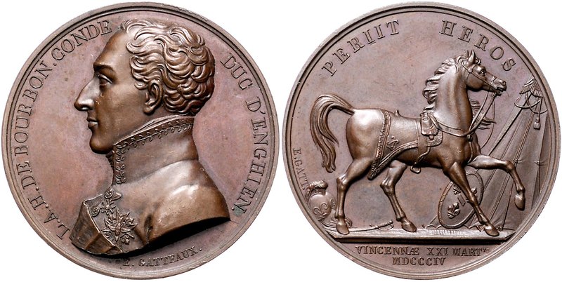 Baden Carl Friedrich 1738-1811 Bronzemedaille 1804 (v. Gatteaux) a.d. Tod von Lo...