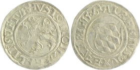 Bayern Albert IV. der Weise 1467-1508 Halbbatzen 1506 (Gröschl) Hahn 7. Schulten 144. aus Fd. Fulda 34. 
1,94 g ss-vz