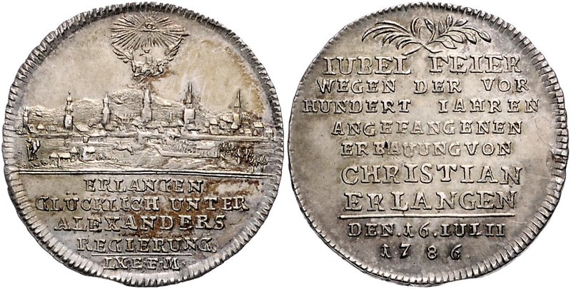 Brandenburg in Franken - Ansbach Christian Friedrich Karl Alexander 1757-1791 20...
