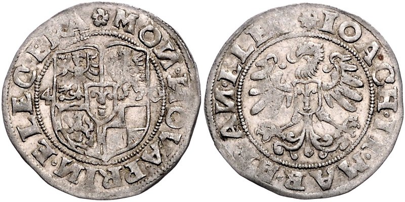 Brandenburg in den Marken - Preussen Joachim II. Hektor 1535-1571 Groschen 1540 ...