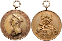 Braunschweig und Lüneburg - Braunschweig, Herzogtum Herzog Johann Albrecht v. Meckl.-Schw. 1907-1913 Bronzemedaille 1909 (unsign.) sogen. 'Peninsula-M...