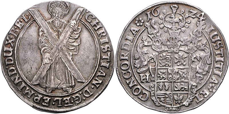 Braunschweig und Lüneburg - Lüneburg-Celle Christian der Ältere 1611-1633 Ausbeu...