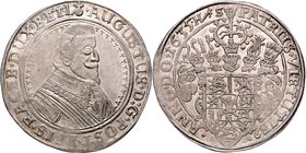 Braunschweig und Lüneburg - Lüneburg-Celle August I. der Ältere 1633-1636 Reichstaler 1635 HS Clausthal Welter 882. Dav. 5732. 
mit herrlichem Prägeg...