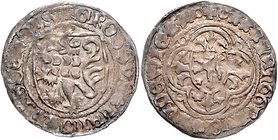 Hessen - Landgrafschaft Ludwig I. der Friedfertige 1413-1458 Schildgroschen o.J. Schmalkalden Schütz 262. 14. 
Prschw., 2,85 g f.vz