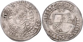 Hildesheim - Stadt Mariengroschen 1528 Buck/Bahrf. 28b. Cappe 419. aus Fd. Fulda 97. 
2,68 g ss