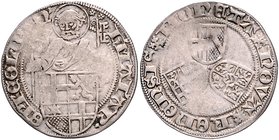 Köln - Erzbistum Hermann IV. von Hessen 1480-1508 Weißpfennig 1481 (Bonn?) Noss 474. aus Fd. Fulda 18 (dies Ex.). 
1,94 g, selten ss