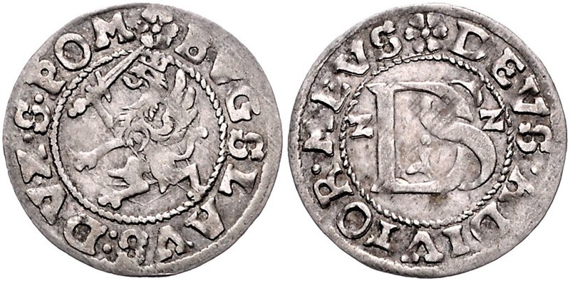 Pommern - Stettin Bogislaus XIV 1620-1637 Doppelschilling 1622 ohne Mmz. Olding ...
