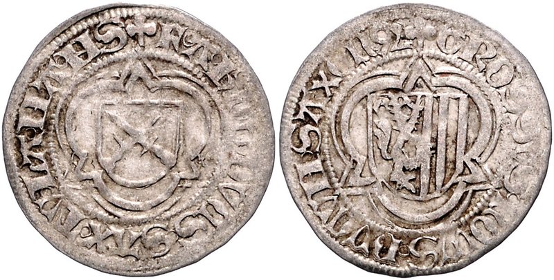 Sachsen - Kurfürstentum, ab 1806 Königreich Friedrich III., Johann und Albrecht ...