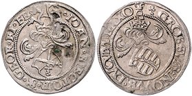 Sachsen - Kurfürstentum, ab 1806 Königreich Johann und Georg 1525-1530 Zinsgroschen o.J. (1525/28) Annaberg Keilitz 91. Mers. 444. Schulten 3046. aus ...