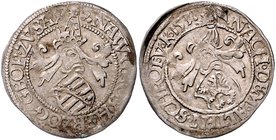 Sachsen - Kurfürstentum, ab 1806 Königreich Georg allein 1530-1533 Groschen o.J. Annaberg Keilitz 117. aus Fd. Fulda 74. 
2,72 g f.vz