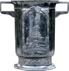 Varia Pokal 1927 /Sektkühler (v. WMF) 12. Preis der Deutschen Bergmeisterschaft vom 19.7.1927 / Ehrenpreis der Großen Kölner Karnevalsgesellschaft, Pr...