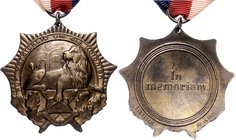 Kolonien Löwenorden 2. Klasse, Bronze am Band, gestiftet 1922 
46,0mm 32,8g ss-vz