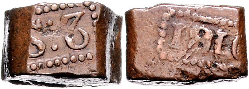 Niederländisch-Indien - Java Louis Napoleon 1806-1810 2 Stuiver-Barren 1810 Jaka...